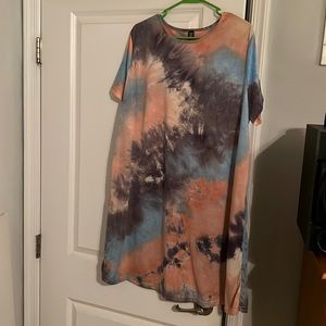 SHEIN tie dye dress.